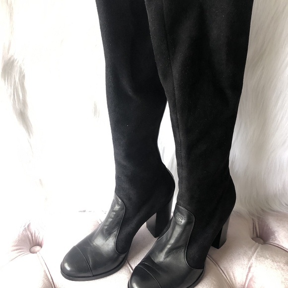 CHANEL CC Boots - Picture 1 of 8